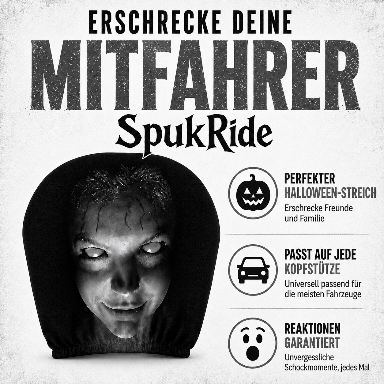 SpukRide Terror-Kopfstütze